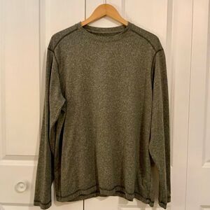 REI Co-op Heathered Grey Long Sleeve Athletic T Shirt XL